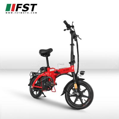 China Alloy Fashion Design Folding Bike Lithium Battery 48V12AH Aluminum Electric Bicycle for sale