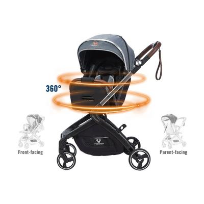 China Polyester INS03 Innovokids Friendly Convertible High Landscape Travel Seat LED Light Baby Strollers Pram Stroller Foldable for sale