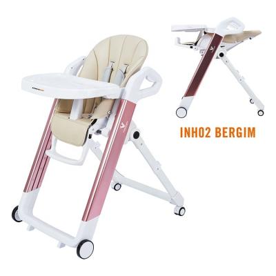 China Innovokids Bergim Circuit Deluxe Portable Adjustable Seat Height Braking Double Dining Table Set Baby Multifunctional Referee Chair for sale