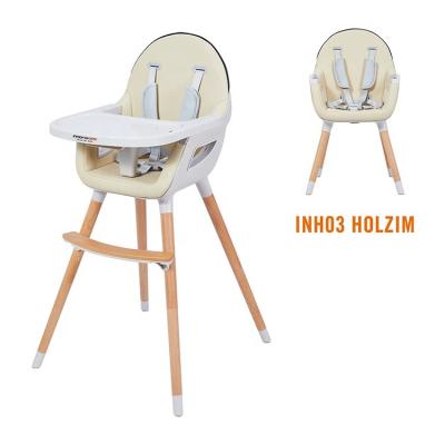 China Innokids Holzim Beech Wood Leg High Quality Fashionable 4 ABS Frame Folding Dining Tables And 1 Chair Chairs for sale