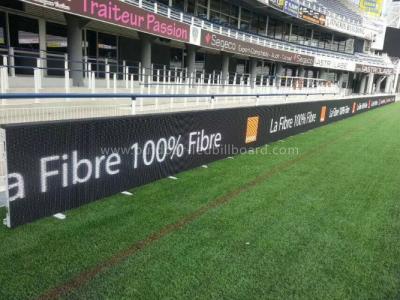 China Fast Maintenance P10 Sport LED Video Wall , Football Stadium Advertising Boards  for sale