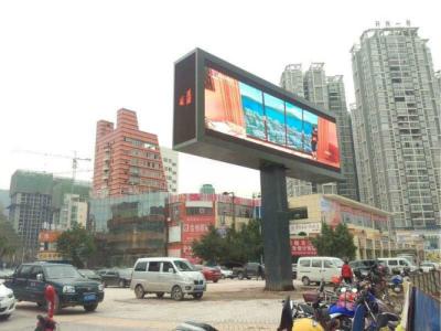 China Outdoor Full Color Large LED Screen For Roadside / Highway Advertising for sale