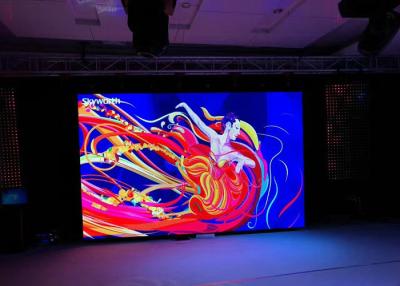 China Ultra Thin P3.91 SMD Indoor LED Stage Screen Rental 500*1000mm Ture Color for sale