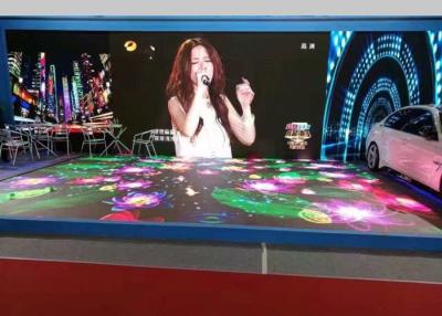 China Waterproof Led Stage Screen Rental P6.25 Interactive LED Dancing Floor Display Heat Dissipation for sale