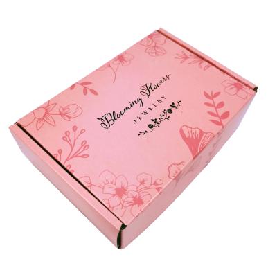 China Recyclable Wholesale Gift Packaging Corrugated Shipping Recyclable Outboxes Custom Logo for sale