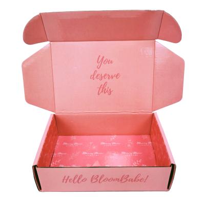 China Recyclable Luxury Paper Boxes Shipping Recyclable Cardboard Package Shipping Gift Boxes for sale