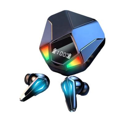 China Mini Earbuds Black X6 Gaming Hand Phone Game OEM ODM Earphone TWS Noise Canceling Earbuds for sale