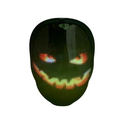 China Halloween Christmas Cosplay Music Party Amazon Dropship Fashion LED Light Up Joker Party Mask Halloween Masquerade Horror Clown for sale