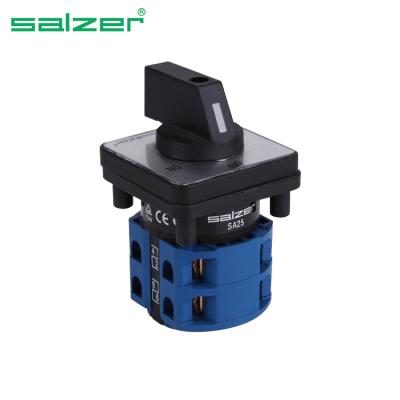 China SA125 L-O-P 125A CE Certificate Motor Reversing 3 Post Cam Switch SA16 3-2 for sale