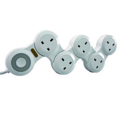 China Residential Extensions Board Extension Socket With USB Port UK Extension Lead Socket for sale