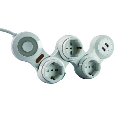 China Residential Extensions Board Extension Socket With USB Port for sale