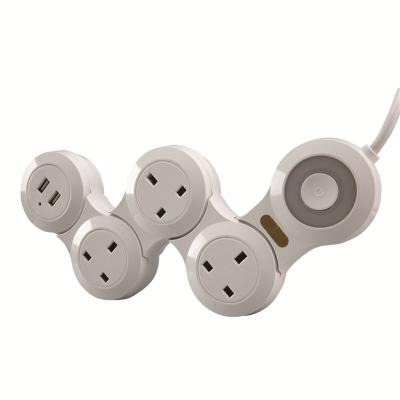 China Residential Power Strip Socket Extension Board For UK Home Power Socket Extension for sale