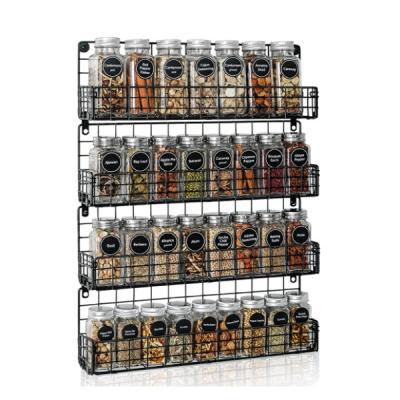 China Sustainable Customized Color Spice Rack , Spice Rack For Galley And Sideboard for sale