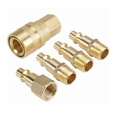 China Professional Aluminum Manufacturer Custom Brass Air Hose Fittings for sale