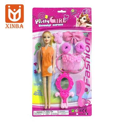 China Mini Toy 2022 The factory wholesale Doll Toy Set Children Fashion Pretend Play Toys Product Dress-up Girl Game Product for sale