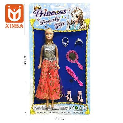 China Mini Toy 2022 The Factory Wholesale Diy Model Toy Princess Dress Up Toy Games Pretend Play Toys For Girls for sale