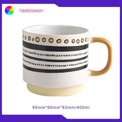 China Vintage Hand-painted ceramic mug custom coffee mugs taobleware cups  кружка для кофе купить for sale