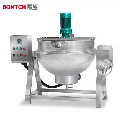 China Industrial Fruit Processing Plant Sugar Mill Plant Making Candy Jacketed Kettle Pot for sale