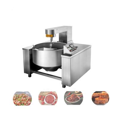 China Vegetable Processing Plant Electric Heating Curry Cooking Mixer Machine Cooking Making Machine Fully Automatic for sale