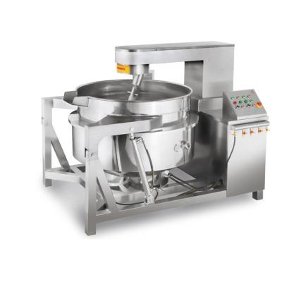 China Industrial Bakery Control Stainless Steel Jacket Kettle Cooking Mixer Machine For Chili Caramel Tomato Potato Sauce for sale