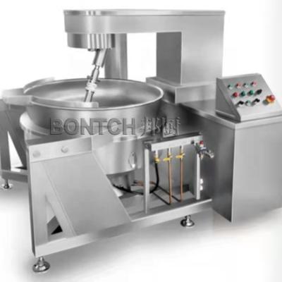 China Industrial Automatic Baking Machine Planetary Snacks Factory Latest Design Mixer For Fruit Jam Lined Kettle For Jam for sale