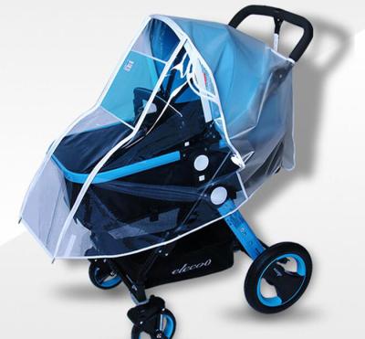 China Waterproof and breathable rainproof rain cover for baby stroller for sale