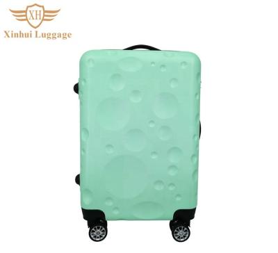 China ABS Lightweight hard case trolley luggage bag carry on 20inch ABS luggage for sale