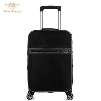 China Leisure Bottom Style Travel Soft Cloth 3 Piece Luggage Set Travel Suitcase Luggage for sale