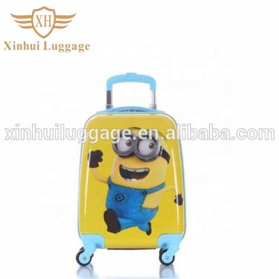 China 16 Inch Kids ABC Travel Fashionable School Multifunctional Trolley Cute Luggage Bag for sale