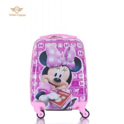 China Hot Selling PC Kids Travel Trolley Luggage Case Bag for sale