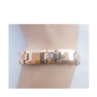 China Vintage tungsten magnetic bracelet made in china, healthy stone bracelet, gold bracelet designs men for sale