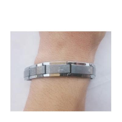 China Other finishe matte tungsten bracelet with fashion tungsten magnetic energy bracelet for sale