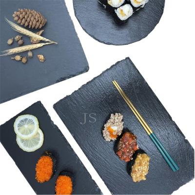 China Sustainable 2021 New Vintage Sushi Plates Kitchen Trays Stone And Marble Trays for sale