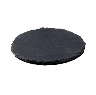 China Factory Price Sustainable Marble Texture Round Coaster Place Plate Table Mats And Tray for sale