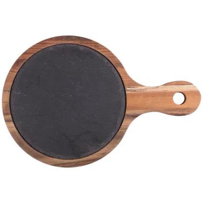 China Sustainable Acacia Cheese Board Acacia Brown Cheese Board Dishes And Dishes For Kitchen for sale