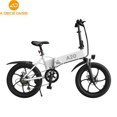 China Free shipping Aluminum Alloy 2021 Powerful Aluminum Alloy Indonesia Warehouse Dropshipping A20 ebike ebike electric bicycle for adults for sale