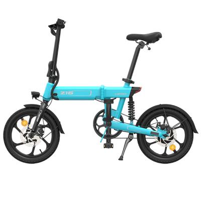 China Factory Wholesale Filling Adult Folding Electric Bike Standard Lithium Battery HIMO Z16 Foldable Foldable 16inch Long Mileage for sale