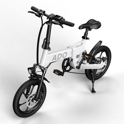 China Urban Road Factory Factory Electric Bicycle 350W 36V 7.8AH 16Inch Mid Size A16 Standard Portable Foldable Adult Drive for sale