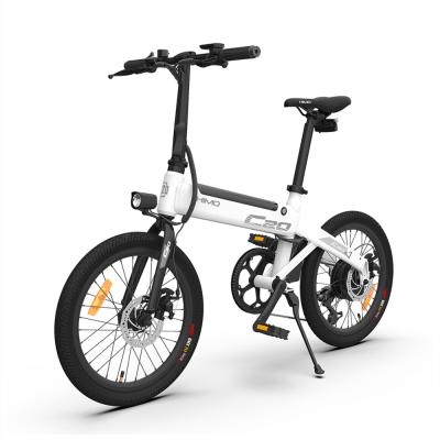 China EU Standard Warehouse Hidden Battery 20inch Shimano 6 Speed ​​Portable Foldable Electric Bicycle HIMO C20 250W Bikes for sale