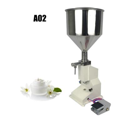 China High Efficiency Stainless Steel Manual Small Juice Honey Cream Oil Liquid Shampoo Jam Paste Filling Machine Water Filling Machine for sale