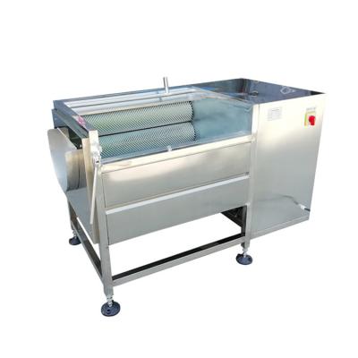 China Commercial fruit processing plant potato washing and peeling machine 500-800 kg/h hour potato seal machine for sale