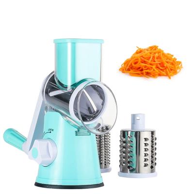 China Sustainable Rotary Vegetable Cleaver Crusher Potato Cheese Slicer Vegetable Slicer for sale