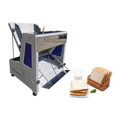 China High Productivity Snack Factory Bread Slicer And Bread Packing Machine Home And Commercial Bread Slicer For Grocery Store for sale