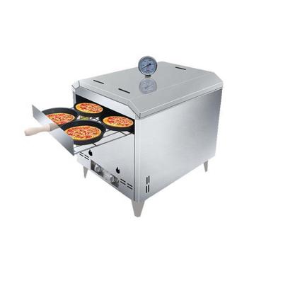 China High Quality Electric Silver Convection Oven Stainless Steel Pizza Oven Commercial Bakery Perspective for sale