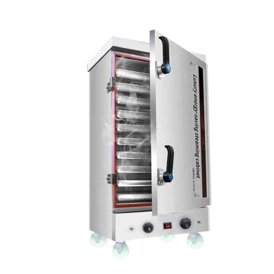 China 2023 Vegetable Processing Factory New Product Steamer Cabinet Automatic Heat Preservation Rice Steaming Cabinet for sale