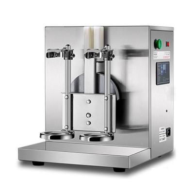 China Professional Home Commercial Use Dual Head Stainless Steel Bubble Tea Shaker Machine for sale