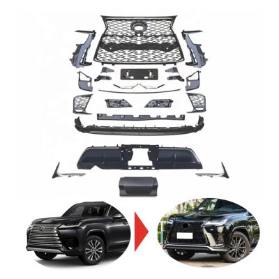 China Luxury new product LX600 upgrade to F SPORT STYLE bodykit grill facelift bumper for Lexus LX600 2023 2022-ON F sport body kit for sale