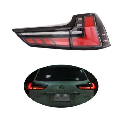 China HW New Luxury Rise Flow Dynamic LED Tail Lamp Tail Light 570 For Lexus LX570 Tail Light LX 570 2016 2020 for sale