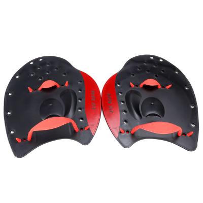 China High Quality PP / Silicone Material Webbed Swimming Gloves Swim Paddles Fins Paddle for sale