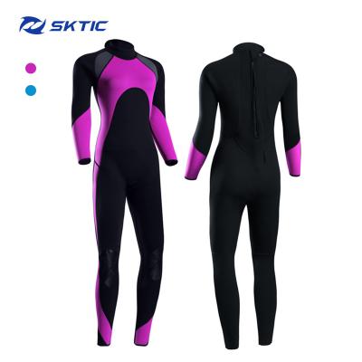 China Neoprene SKTIC Wetsuit Hot Cold Water 3mm Long Full Sleeve Scuba Wetsuit Snorkeling Suit For Women for sale